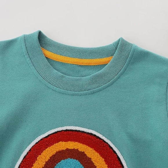 Awesome Toddler Boy Sweatshirt Cotton Pullover Long Sleeve Sweater Shirt NWT - Picture 4 of 8